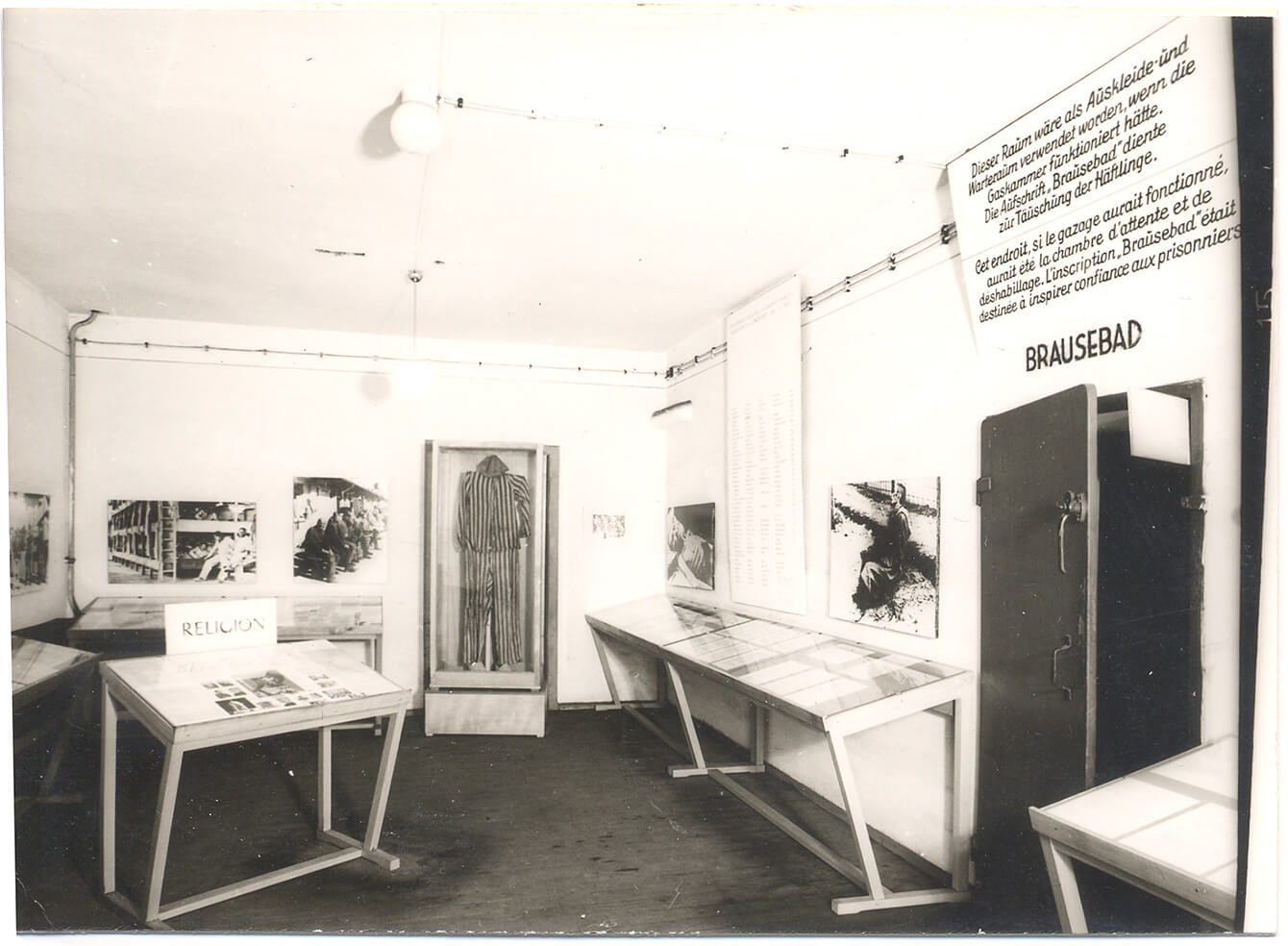 Ausstellung im Krematorium (1960-1965)